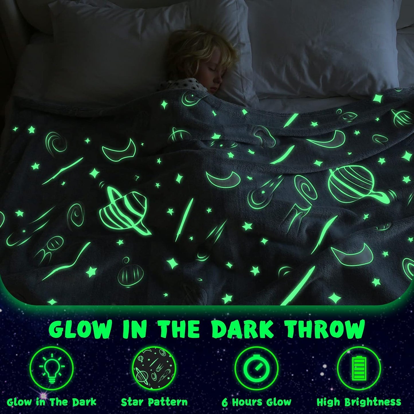 Glow in the dark Blanket