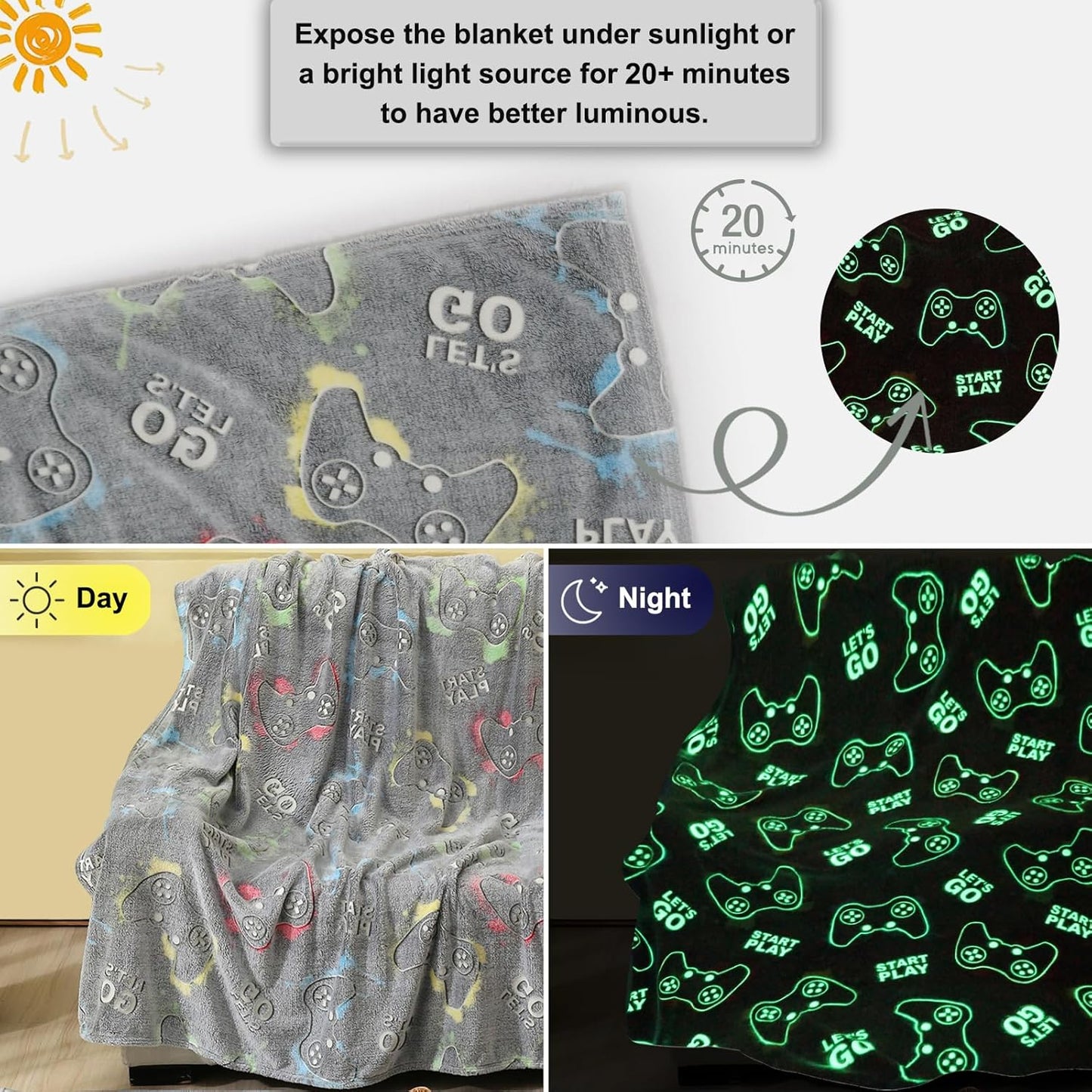 Glow in the dark Blanket