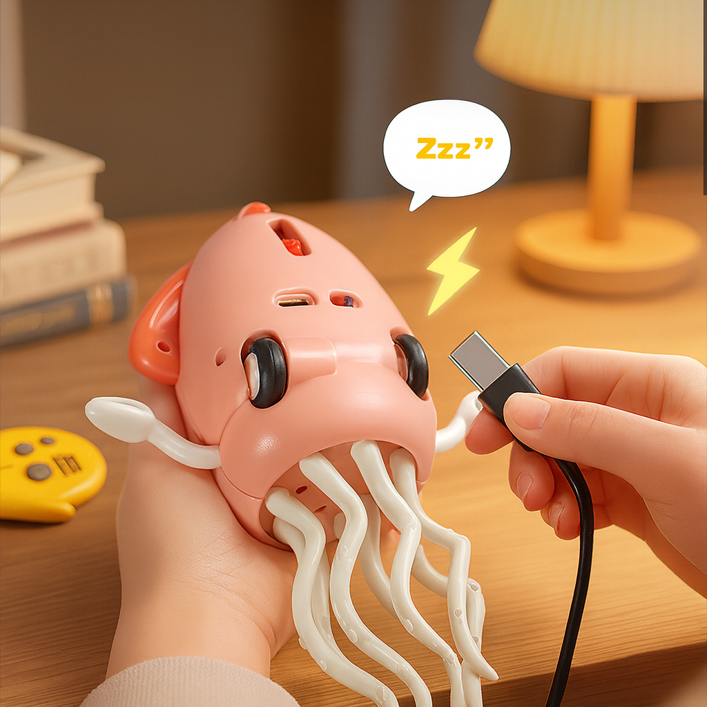 Magic Dancing Octopus Toy - Toy for Toddlers, Tummy Time