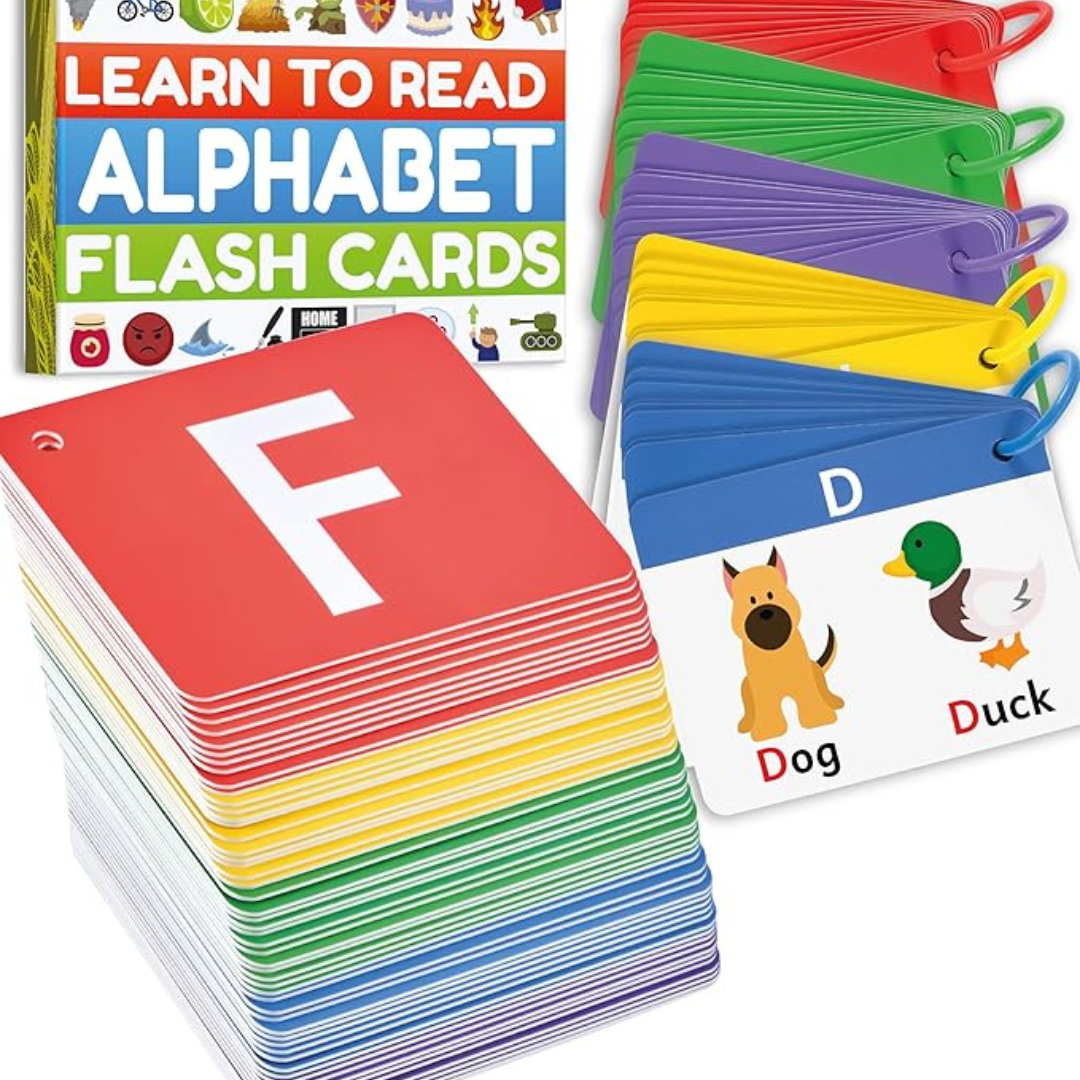 Phonics + Alphabet Flash Cards - Gift for your Kids