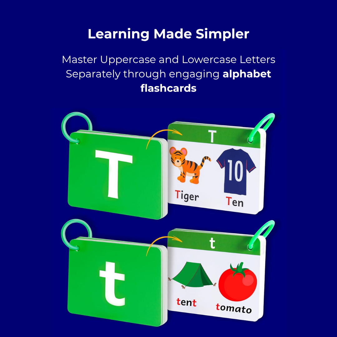 Phonics + Alphabet Flash Cards - Gift for your Kids