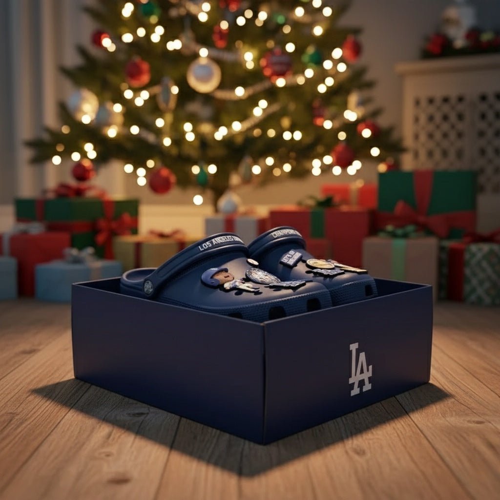 LA Dodgers 2025 World Series Champions Crocs With Charms - Tober Gifts
