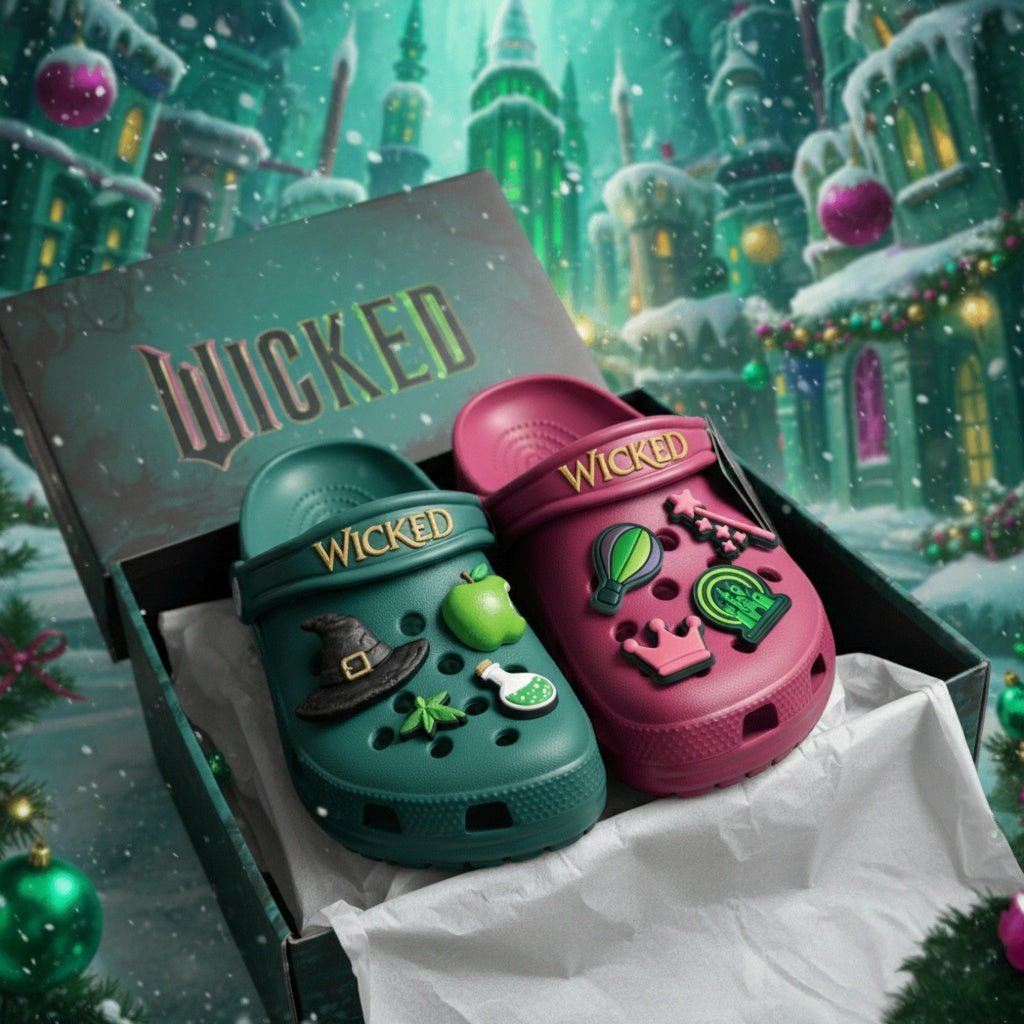 π Wicked 2025 Crocs With Charms - Tober Gifts