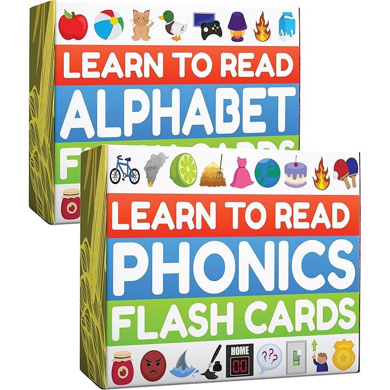 Phonics + Alphabet Flash Cards - Gift for your Kids