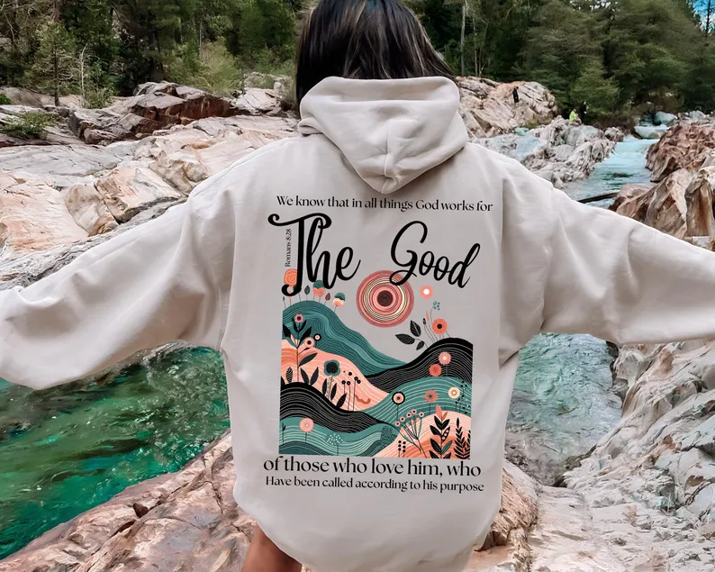 Romans 8:28 Christian Sweatshirt