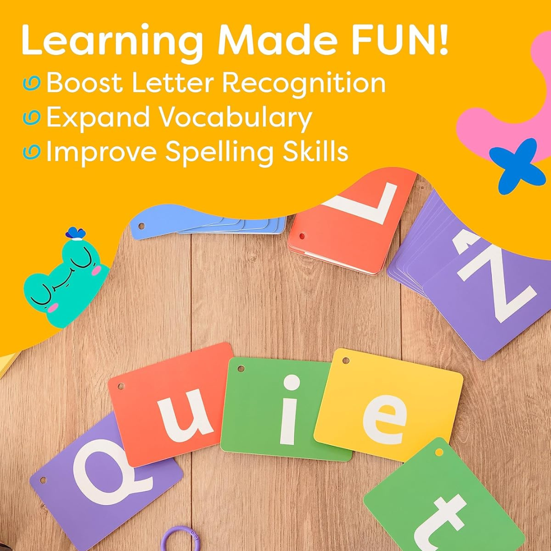 Phonics + Alphabet Flash Cards - Gift for your Kids