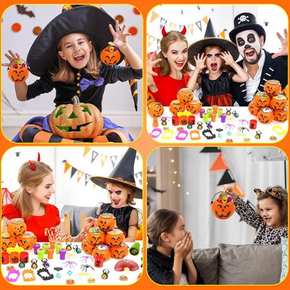 192 PCS Halloween Party Favors For Kids