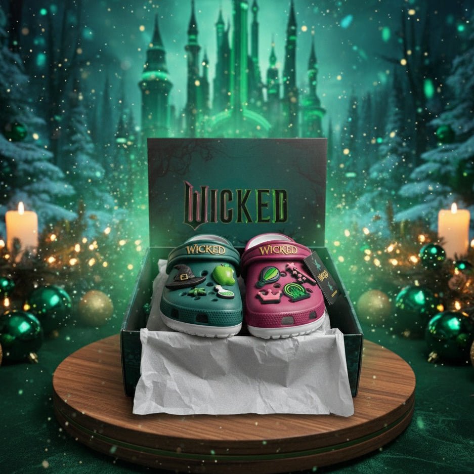 🎁 Wicked 2025 Crocs With Charms - Tober Gifts