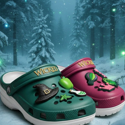 🎁 Wicked 2025 Crocs With Charms - Tober Gifts