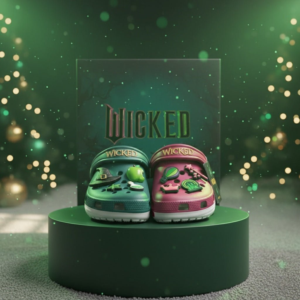 🎁 Wicked 2025 Crocs With Charms - Tober Gifts