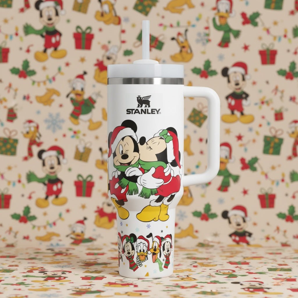 40oz DN Mickey Christmas Tumbler - Tober Gifts
