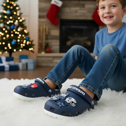 🎁 D.Cowboys 2025 Crocs With Charms - Tober Gifts